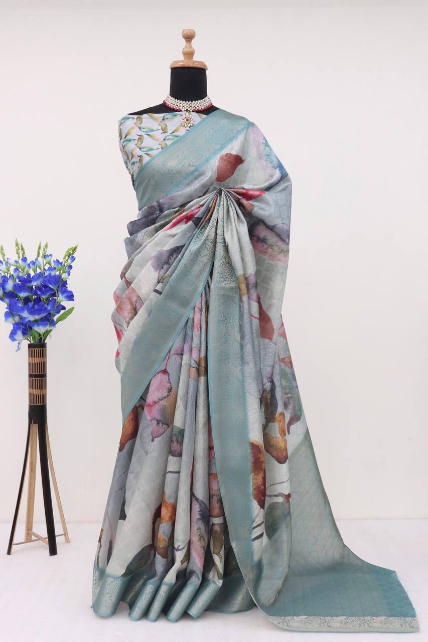 Traditional Wedding Wear Handloom Silk Saree