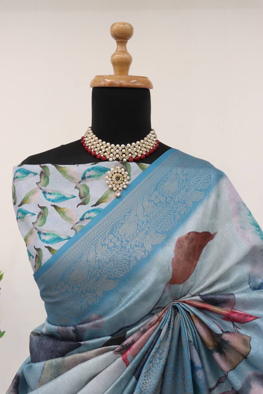 Traditional Wedding Wear Handloom Silk Saree