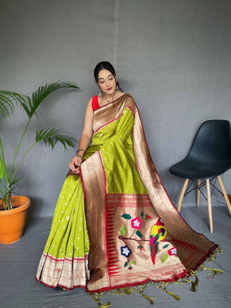 Wedding Wear Paithani Silk Saree