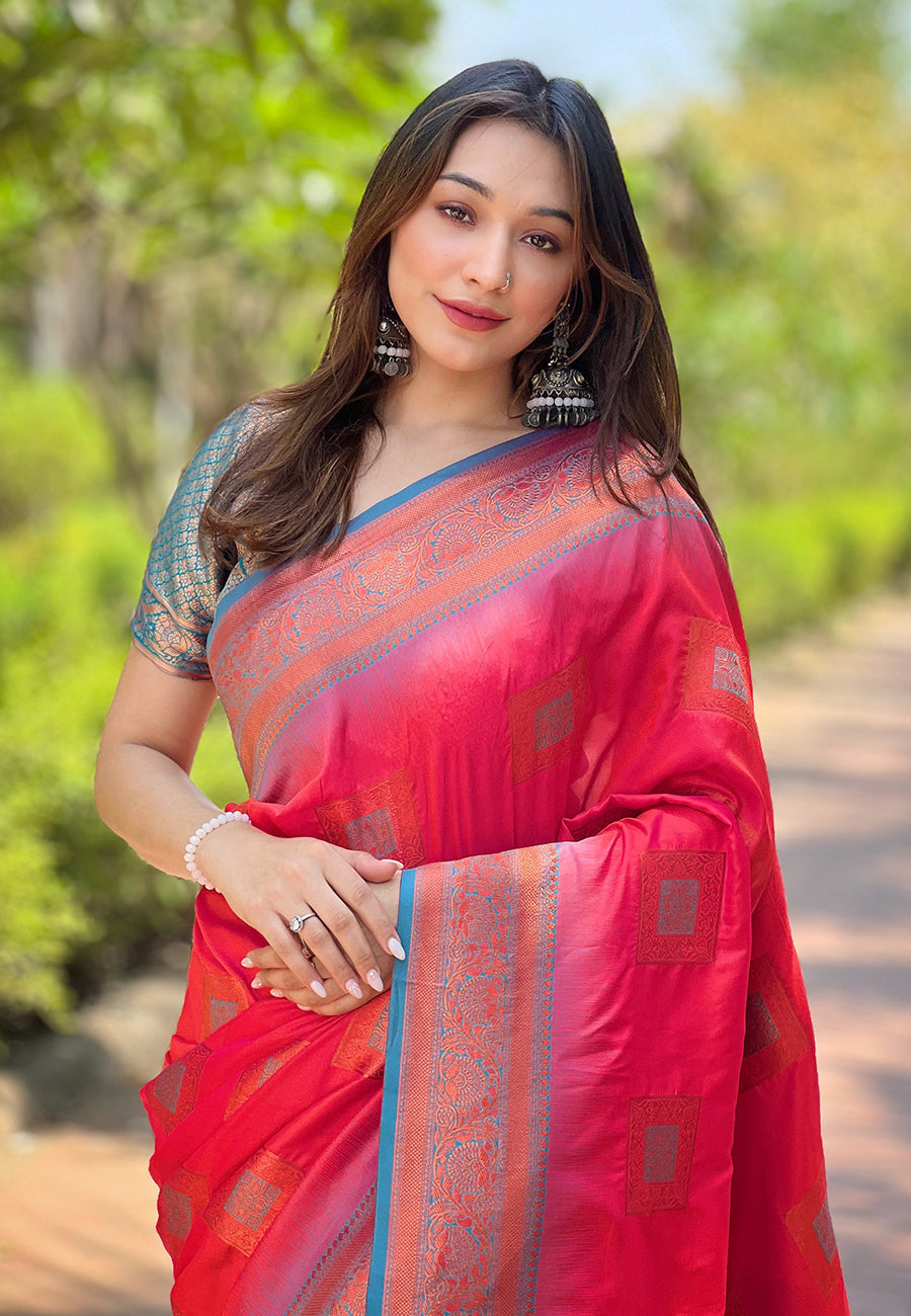 Wedding Wear Soft Silk Saree