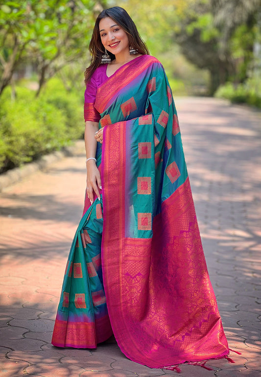 Wedding Wear Soft Silk Saree