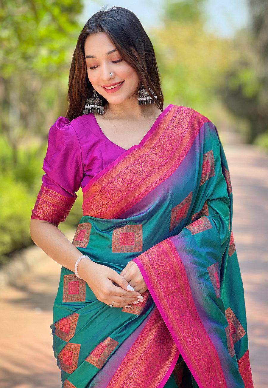 Wedding Wear Soft Silk Saree