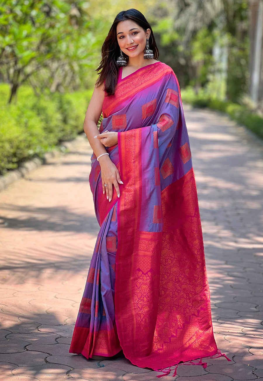 Wedding Wear Soft Silk Saree