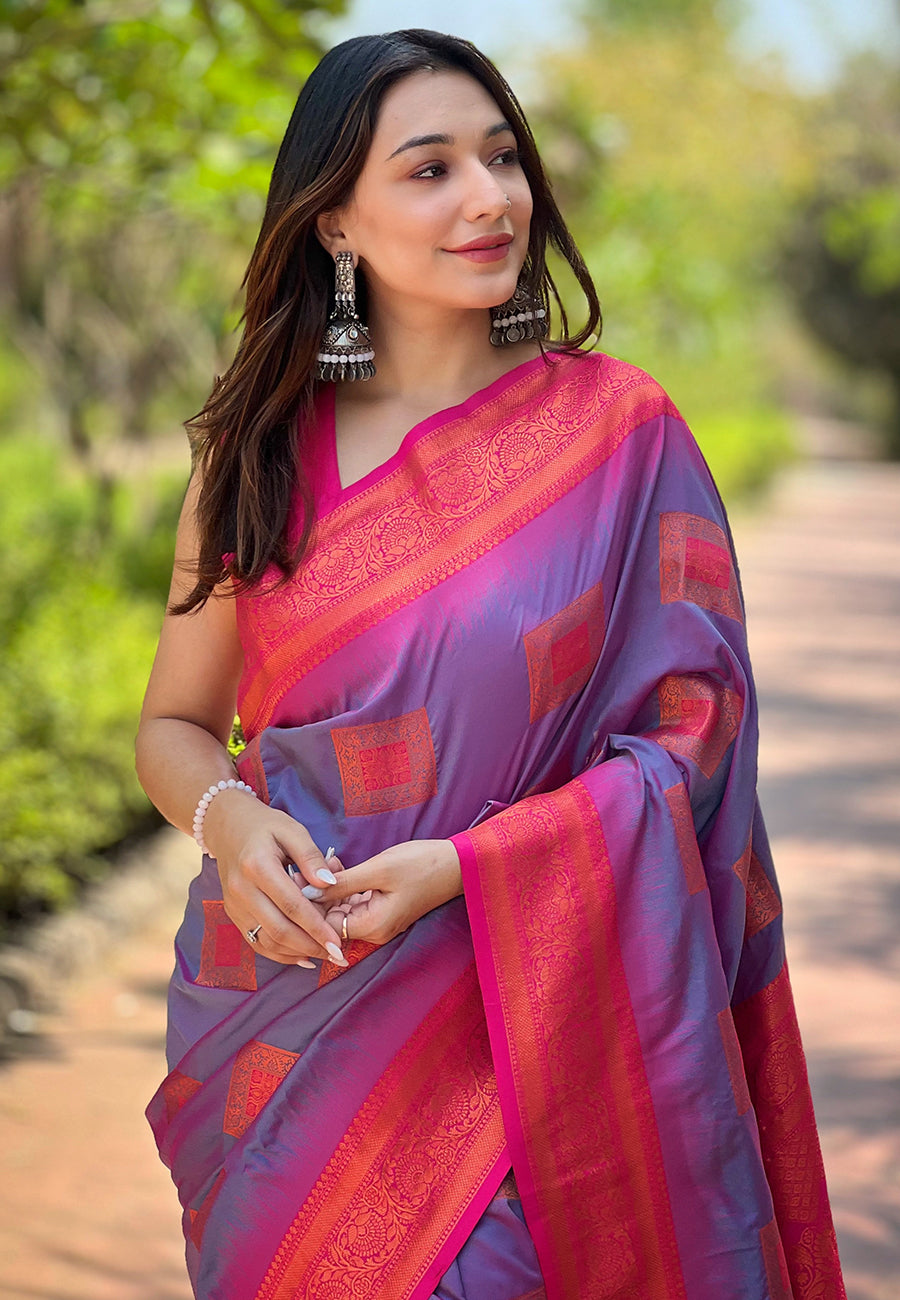 Wedding Wear Soft Silk Saree