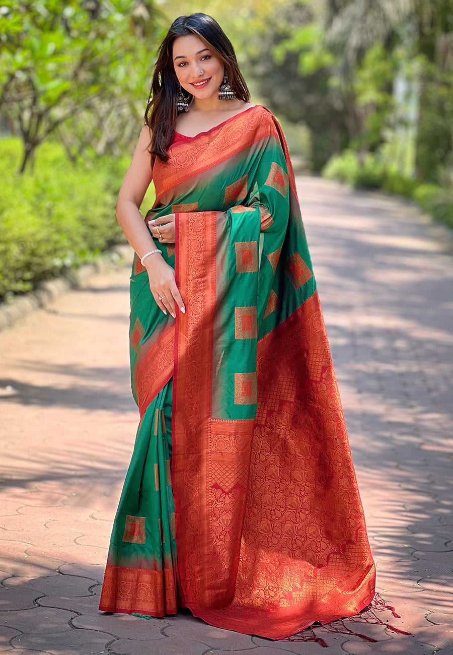 Wedding Wear Soft Silk Saree