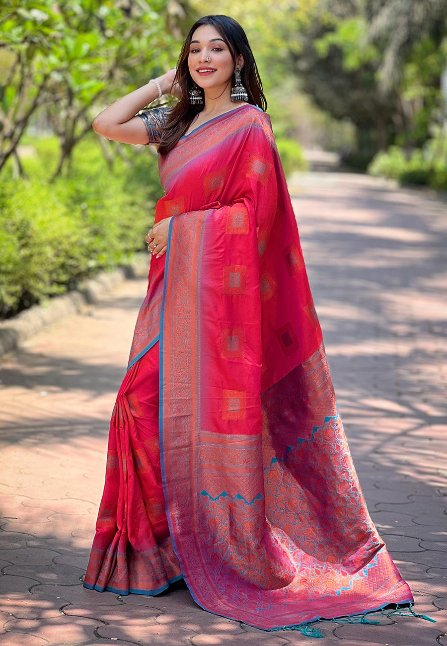 Wedding Wear Soft Silk Saree