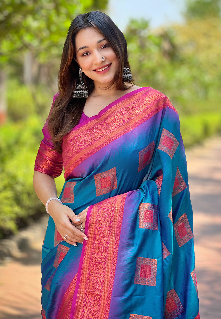 Wedding Wear Soft Silk Saree