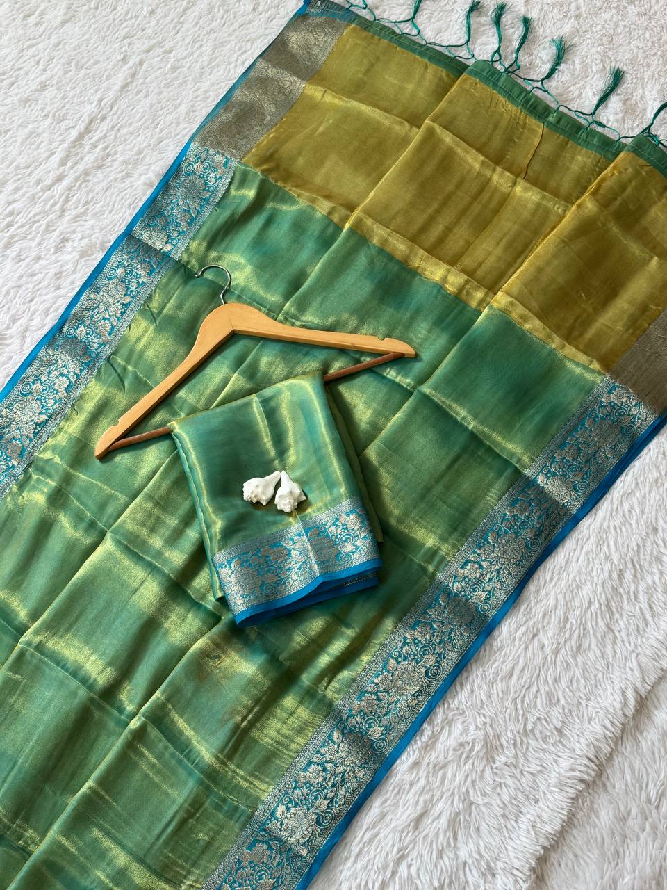 Wedding Wear Soft Space Silk Saree