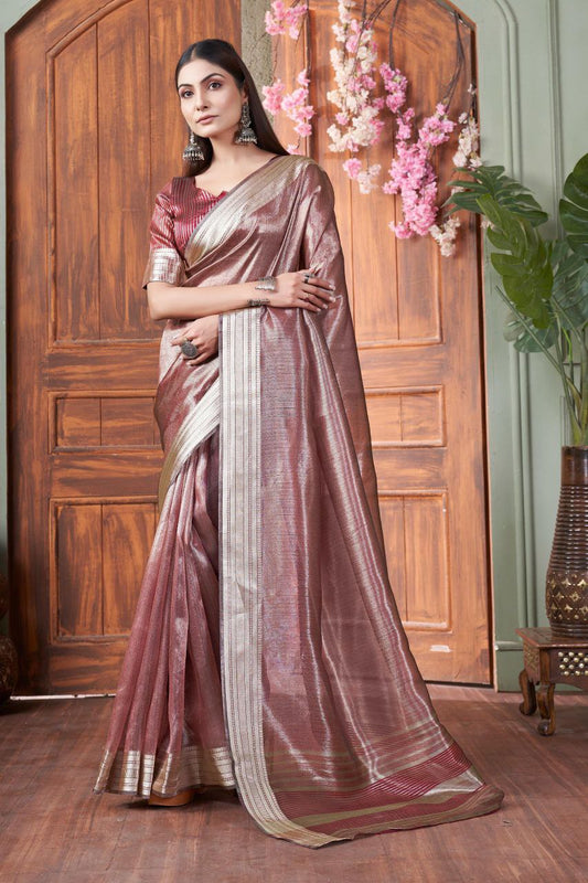 Wedding Wear Tussar Silk Saree