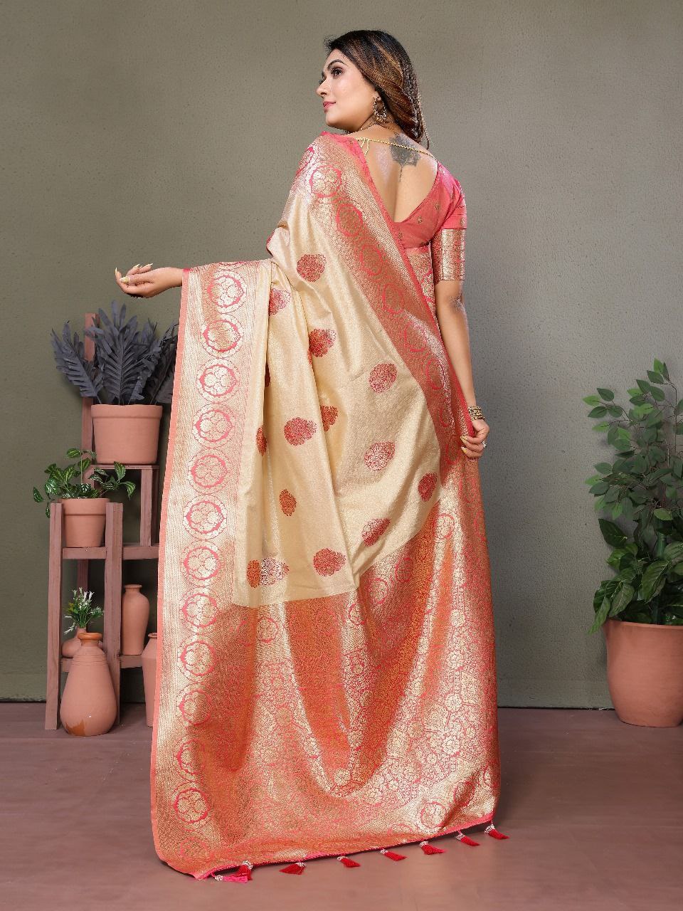 Wedding Wear Viscose Silk Saree