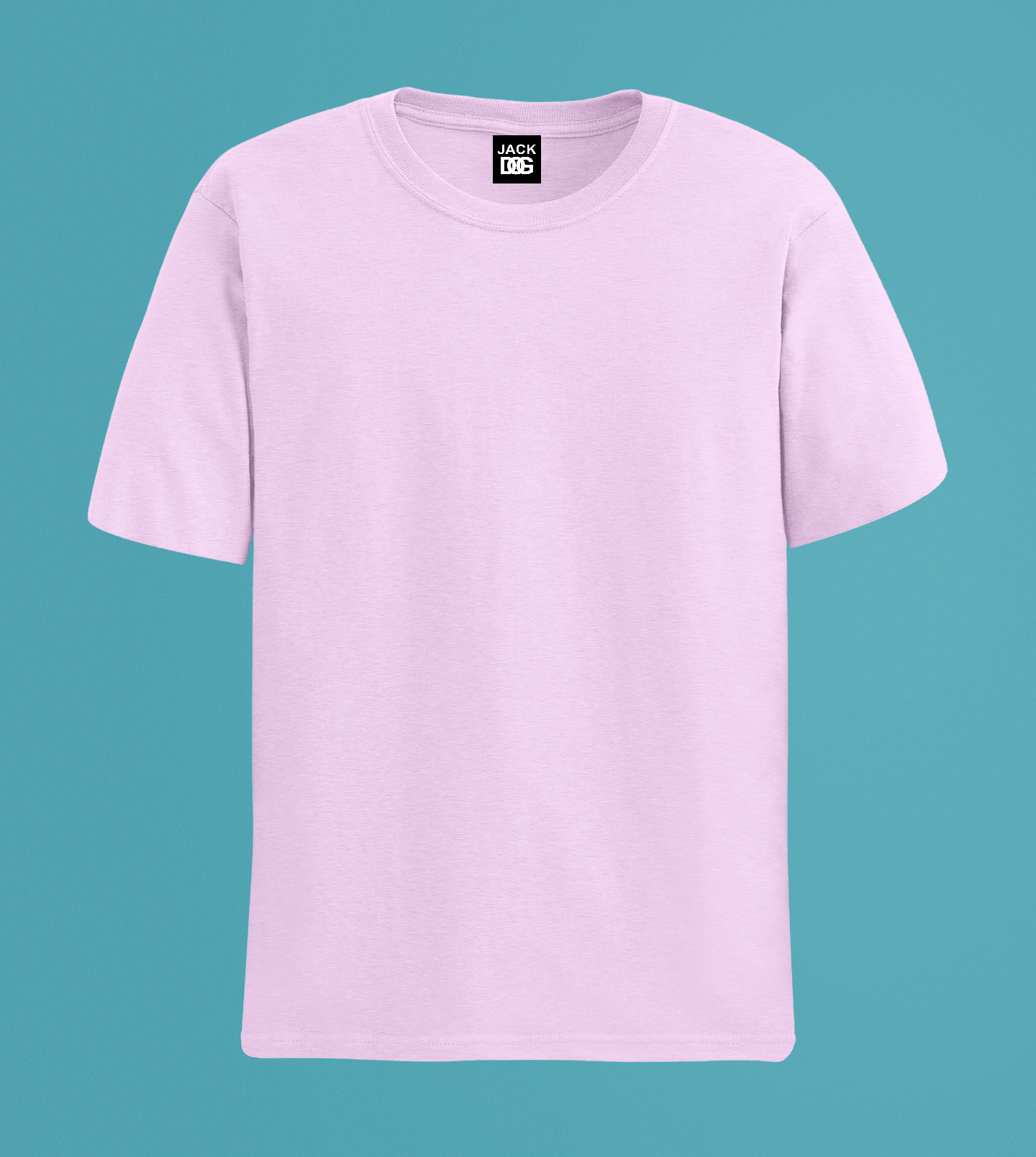 Light Baby Pink Plain T-Shirt
