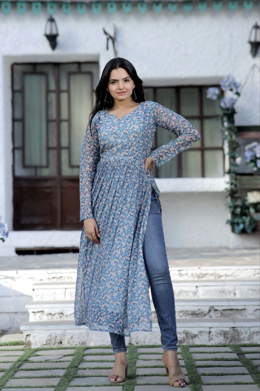 Latest 50 Summer Kurti Designs For Ladies (2023) - Tips and Beauty