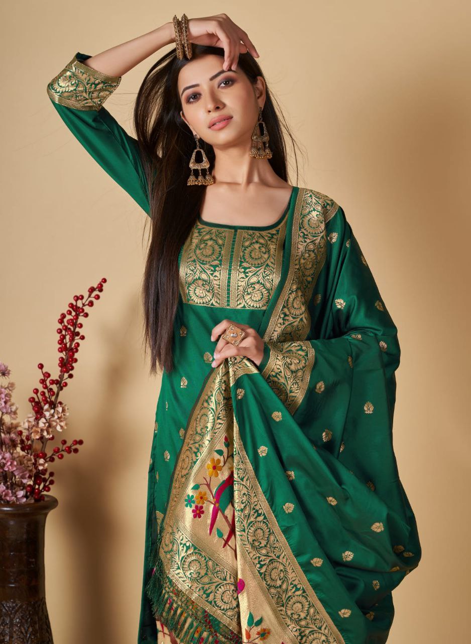 Sari Express: Paithani Silk Elegance Unleashed