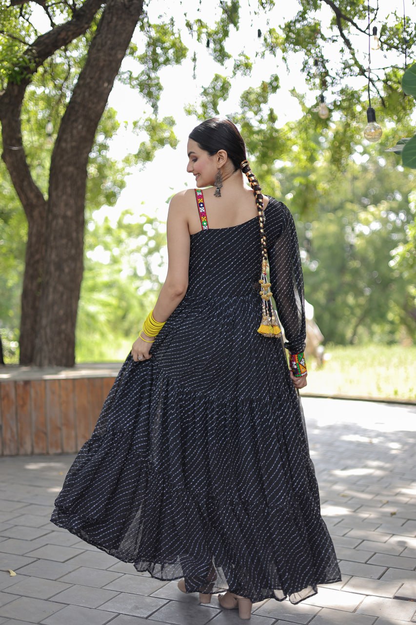 Black Gown For Navaratri 2023