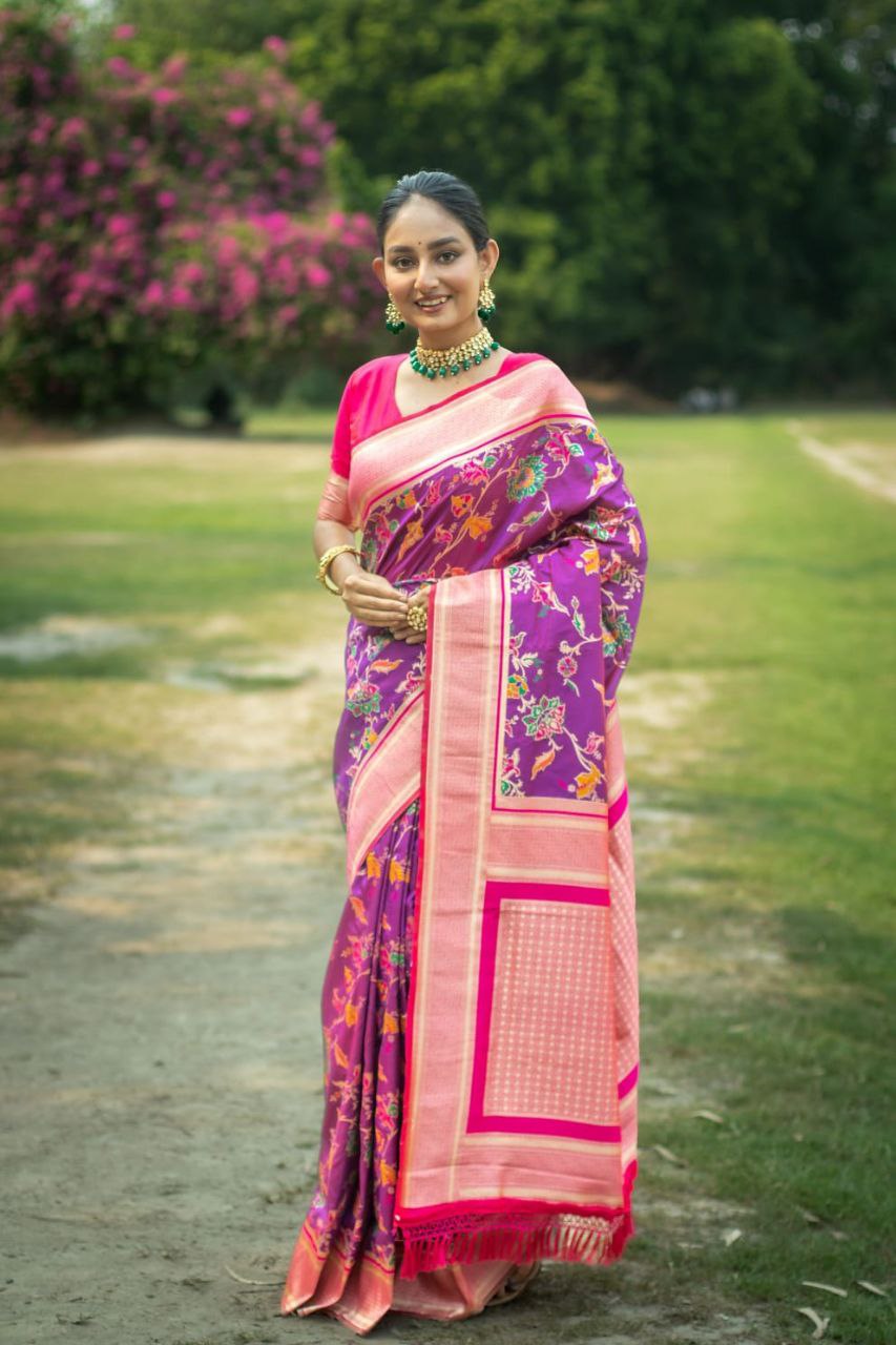 Shop Latest Soft Tussar Silk Saree Online In India