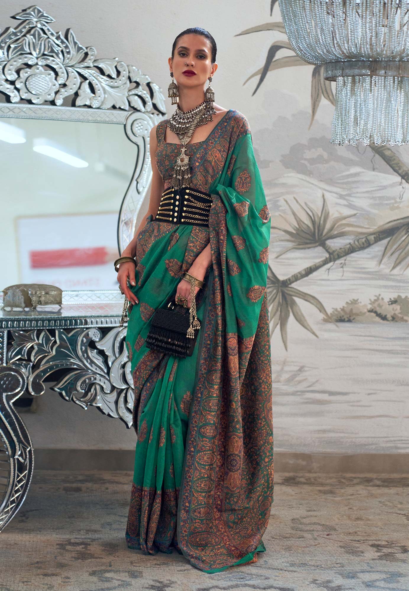 Kashmiri Silk Saree For Wedding | Sari | Saree | Me99