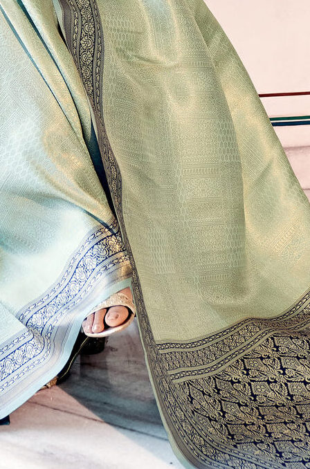 Traditional Kanjivaram Silk Saree For Wedding