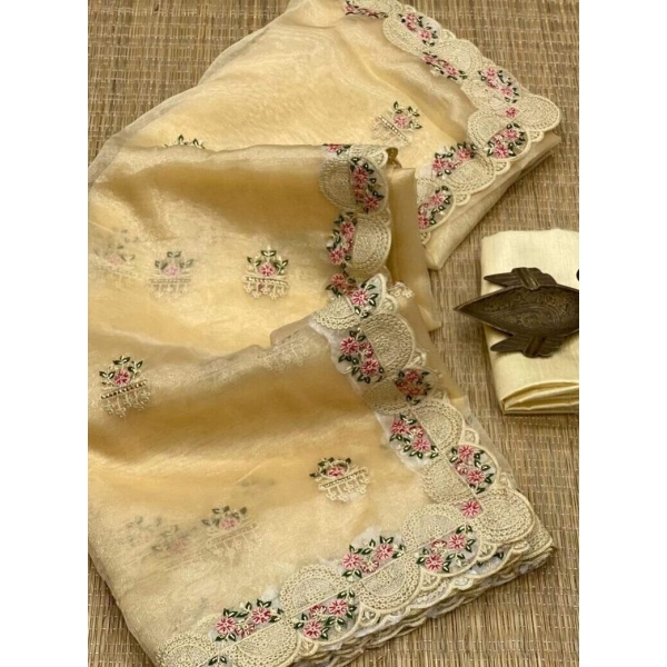 designer organza sarees with price