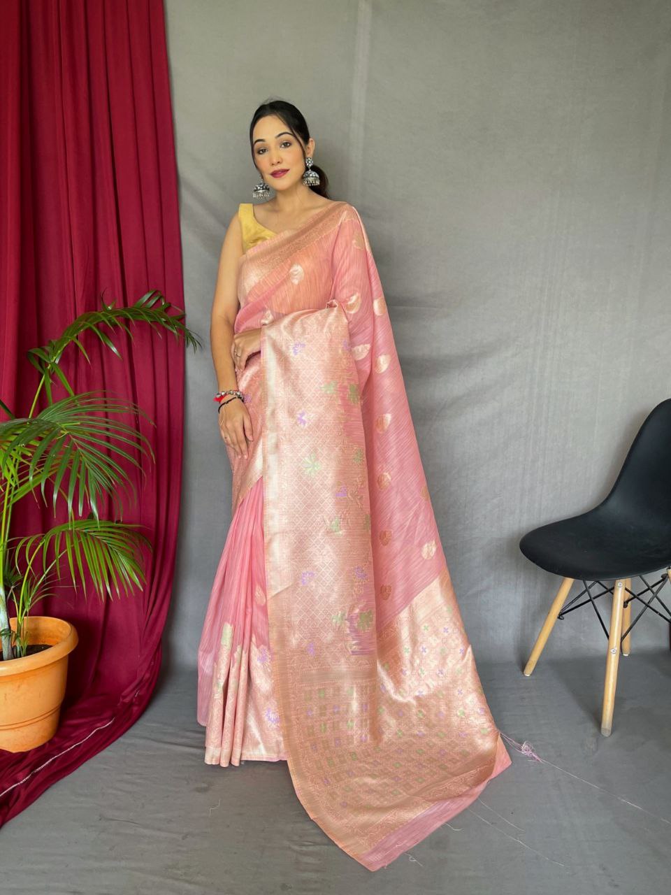 Linen Saree For Wedding