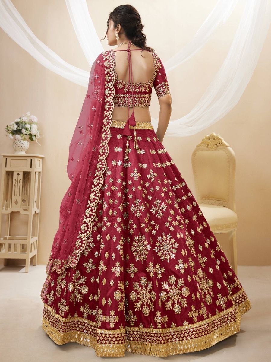 Purple Exquisite Designer Partywear Silk Lehenga Choli – Fashionfy